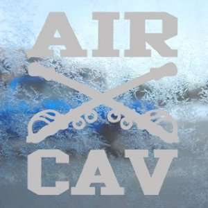  AIR CAV Army Cavalry Sabers Gray Decal Window Gray Sticker 