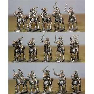  15mm ACW Union Cavalry with Sabers (15) Toys & Games