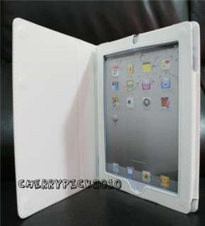   PU Leather Carbon Style Sleeve Case Cover with Stand for iPad 2  