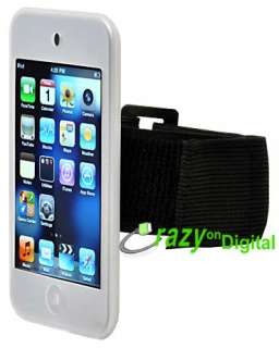   Designer Clear Skin case with Armband for iPod Touch 4th Generation