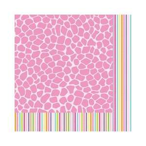  Bella Blvd Baby Girl, Snuggly Safari Double Sided Paper 