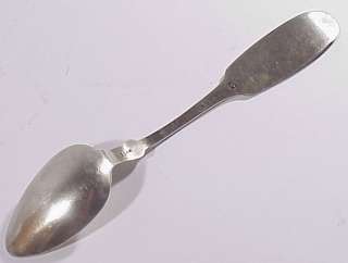 Vintage Monogrammed S. R. Parlin Coin Silver Spoon  