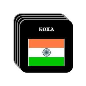  India   KOILA Set of 4 Mini Mousepad Coasters 