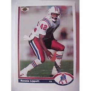  1991 Upper Deck #410 Ronnie Lippett