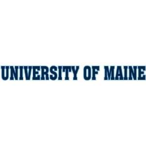  DECAL D UNIVERSITY OF MAINE BLOCK LETTERS ONLY   18 x 2 