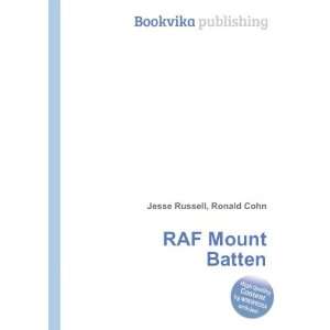  RAF Mount Batten Ronald Cohn Jesse Russell Books