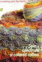 Spin off magazine summer 2008 colored cotton, socks  