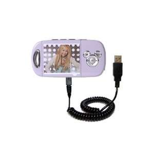 Coiled USB Cable for the Disney Hannah Montana Mix Max Player DS19012 