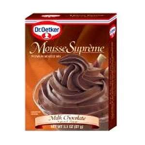 Dr. Oetker Milk Chocolate Mousse 3.oz  Grocery & Gourmet 