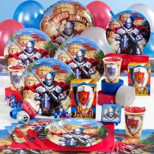  Knight Basic Party Pack for 8 Party Supplies Toys & Games