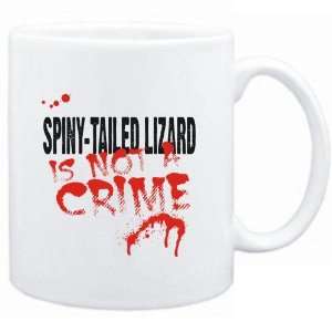  Mug White  Being a  Spiny Tailed Lizard is not a crime 