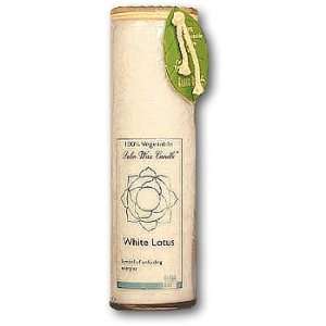  Chakra Eco Palm Jar Candle   Lotus (White)