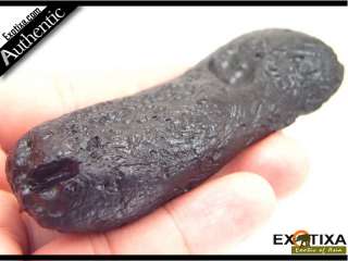 110.8g. Elegant Anda Skin Tektite (Meteorite) RARE#rn46  