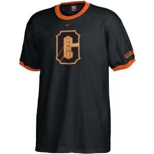 Nike San Francisco Giants Black Changeup Ringer T shirt  