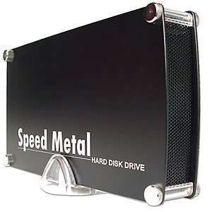 Speed Metal Box 3.5 In USB 2.0 HDD Case (Black 