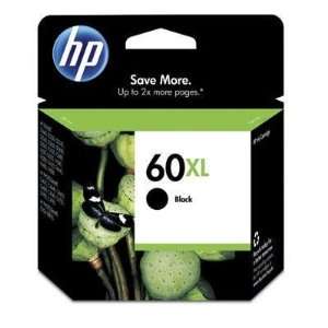   HP 60XL Black Ink Cartridge Inkjet 600 Page Modern Design Electronics