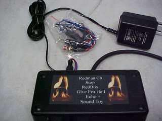Redman Cb Radio Mic Echo Sound Toy Box Cobra Galaxy RCI  