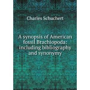    including bibliography and synonymy Charles Schuchert Books