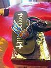 florida gator gypsy soule flip flops sz 10 authentic in