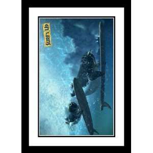  Surfs Up 20x26 Framed and Double Matted Movie Poster   Style 