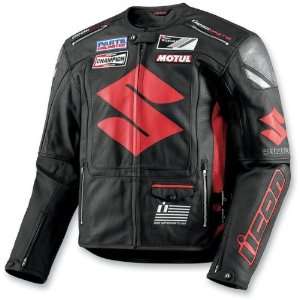    Icon Suzuki Victory Hero Leather Jacket 28101639