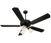 Craftmade CDU205FB Contractor 52 Black Ceiling Fan  