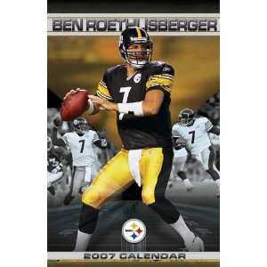  Ben Roethlisberger Pittsburgh Steelers 11x17 Wall Calendar 