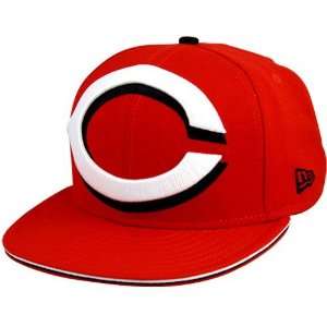  New Era Cincinnati Reds Red Big One 59FIFTY Fitted Hat 