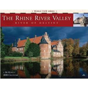  Rhine River Valley 2008 Deluxe Wall Calendar Office 