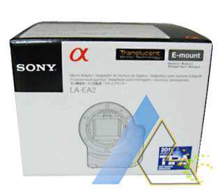 Sony LA EA2 A Mount Lens to NEX Camera E Mount Adapter+1 Year Warranty 