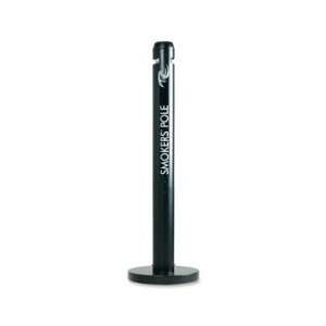   Freestanding Smokers Pole   Black   RCPR1BK