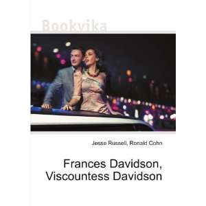   Davidson, Viscountess Davidson Ronald Cohn Jesse Russell Books