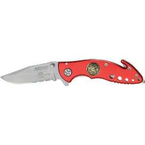  M Tech FIRE FIGHTER RESCUE KNIFE. 4 CLOSED  Sports 