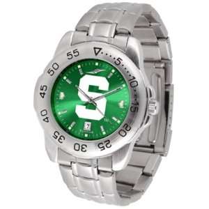   Spartans Sport Steel Band Ano Chrome Mens Watch