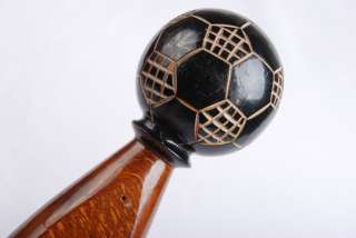 Vintage OLD Russian Soviet Soccer FootBall BIG Wooden Whistle Souvenir 