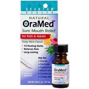  OraMed Natural Sore Mouth Relief