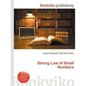    Strong Law of Small Numbers Ronald Cohn Jesse Russell Books