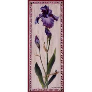    Iris Panel I   Poster by Ruth Baderian (8x20)