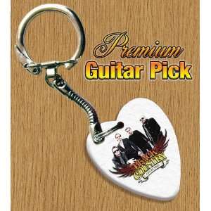  Black Country Communion Keyring Bass Guitar Pick Musical 