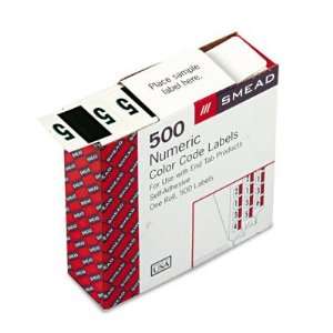  New Single Digit End Tab Labels Case Pack 2   499086 