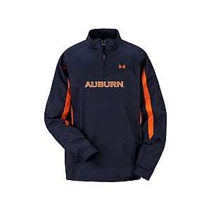  Under Armour Auburn Tigers Mens Undeniable 1/4 Zip Jacket 