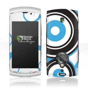  Design Skins for Sony Ericsson Vivaz Pro   Blue Circles 