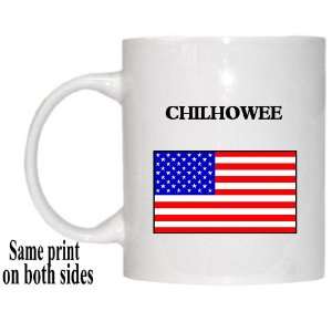  US Flag   Chilhowee, Tennessee (TN) Mug 