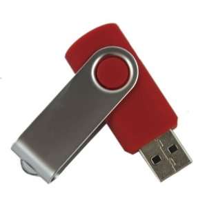  New 8GB 8G 8 G GB8 USB2.0 Flash Drive Swivel Design Red 