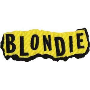  BLONDIE TORN PAPER LOGO PATCH Arts, Crafts & Sewing