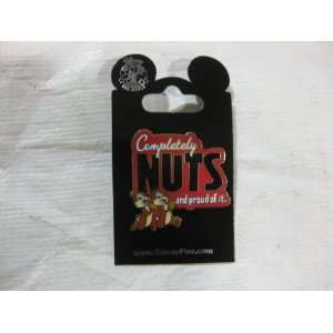  Disney Pin Chip and Dale Completely Nuts And Proud Of It 