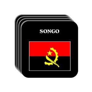  Angola   SONGO Set of 4 Mini Mousepad Coasters 