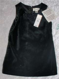 NWT Baby Girls The Childrens Place Black Dress 18 Months  