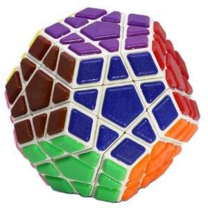  White mf8 Tiled Megaminx II Puzzle Toys & Games