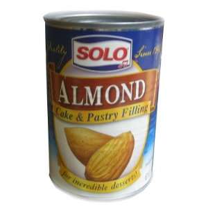 Solo Almond Filling CASE 12x12.5oz  Grocery & Gourmet Food